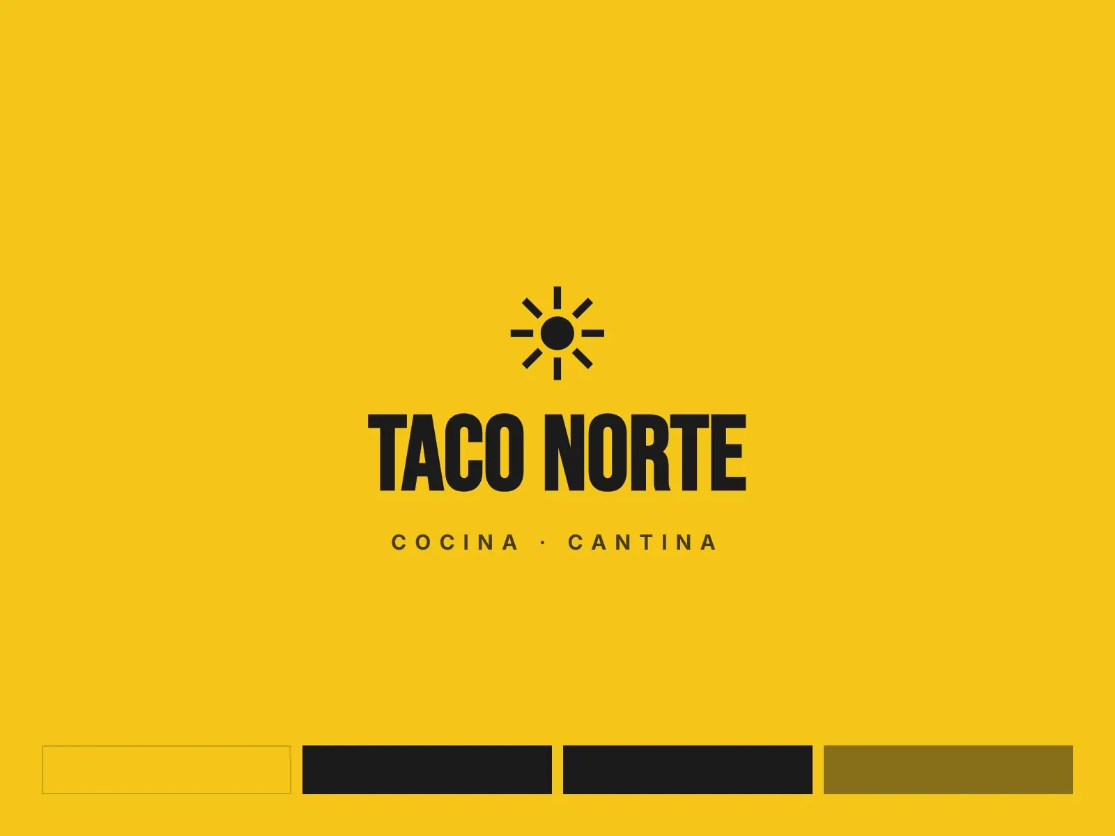 Taco Norte: Brand board