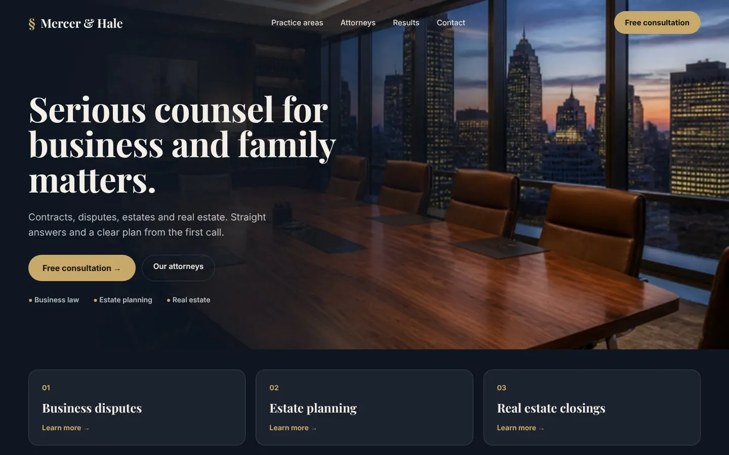 Mercer & Hale project